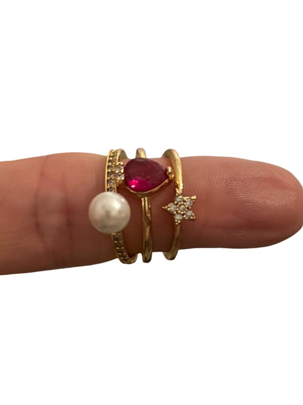 Light Up The Room Stackable Ring Set - Picture 5 of 5
